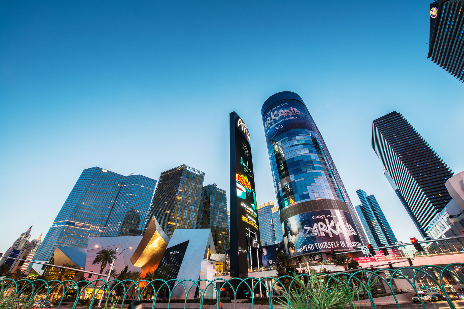 Stay at different Las Vegas hotels each visit to get completely different experiences